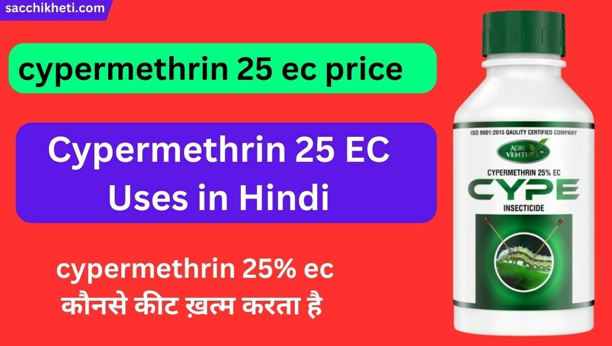 Cypermethrin 25 EC Uses in Hindi | cypermethrin 25 ec price