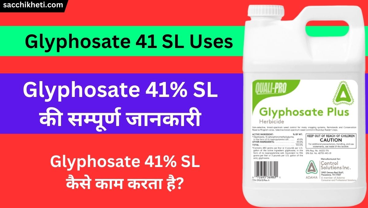 Glyphosate 41 SL Uses in Hindi | Glyphosate 41% SL की सम्पूर्ण जानकारी