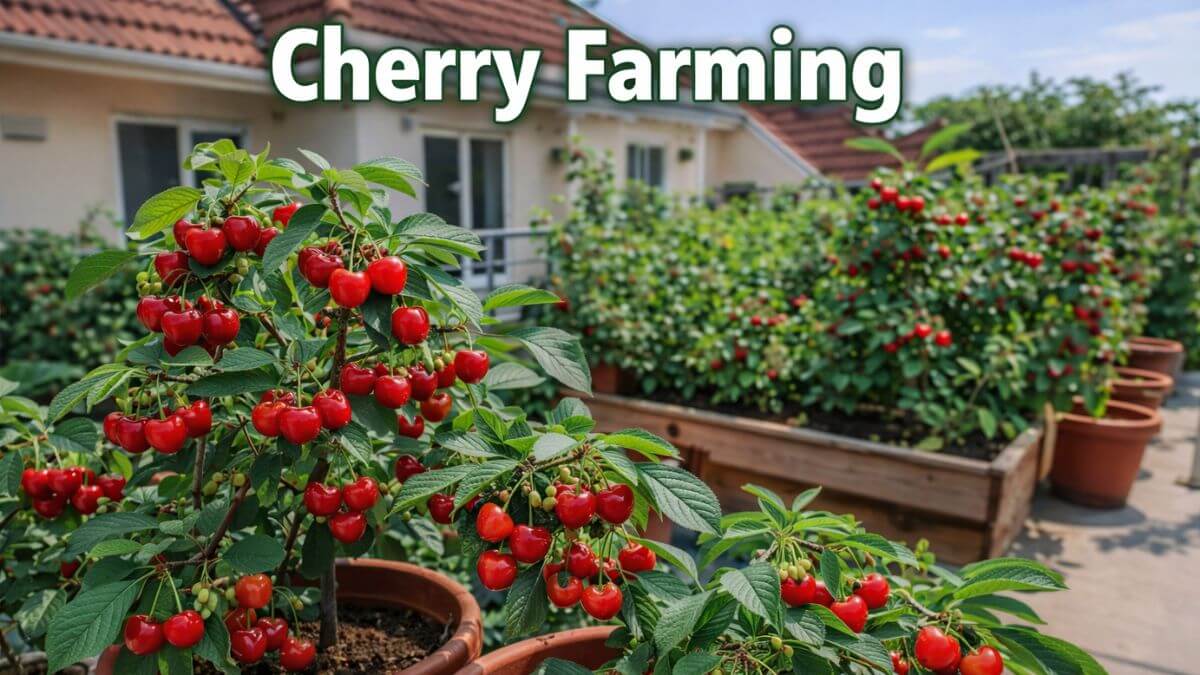 गमले में चेरी की खेती! घर बैठे Cherry Farming का पूरा राज
