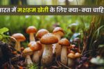 भारत में मशरूम खेती के लिए क्या-क्या चाहिए- Mushroom ki Kheti Kaise Hoti Hai