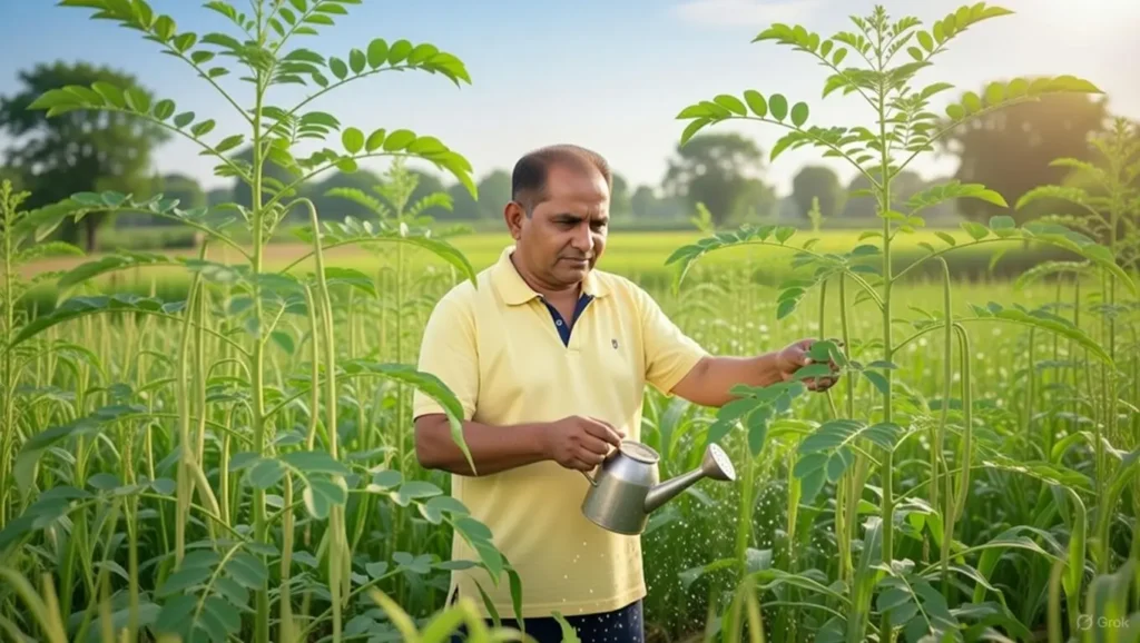 TCS की नौकरी छोड़ गांव लौटे जितेंद्र मान, सहजन की खेती से बदली किस्मत और सेहत